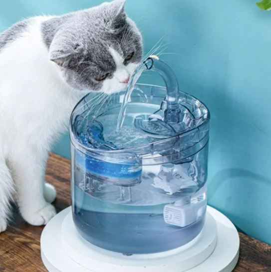 Miniatura 3 de Fuente de agua para gatos con sensor de